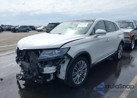 2017 Lincoln Mkx Reserve из США, поврежденный, VIN 2LMPJ6LR5HBL40814